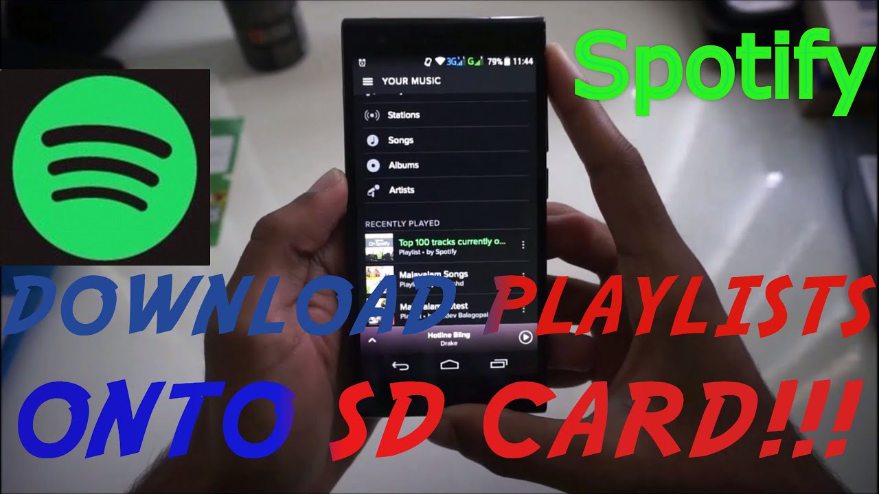 Download Spotify Onto Sd Card