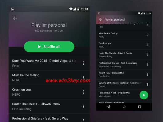 Spotify Mixer App Android